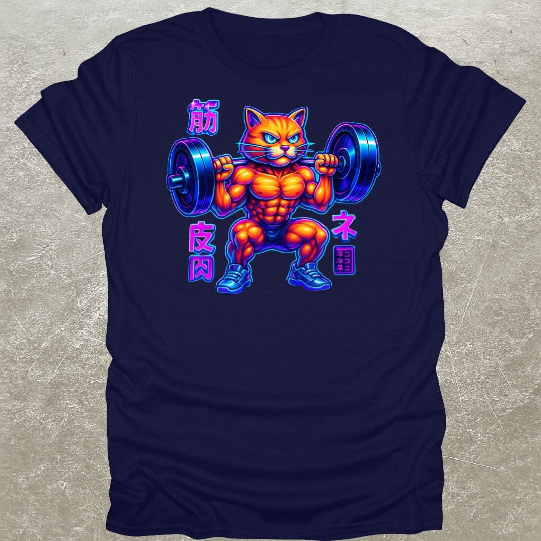 Japanese Cat Squat Y2K T-Shirt
