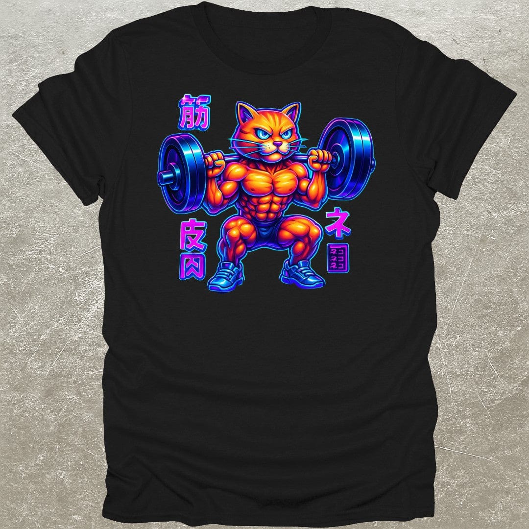 Japanese Cat Squat Y2K T-Shirt