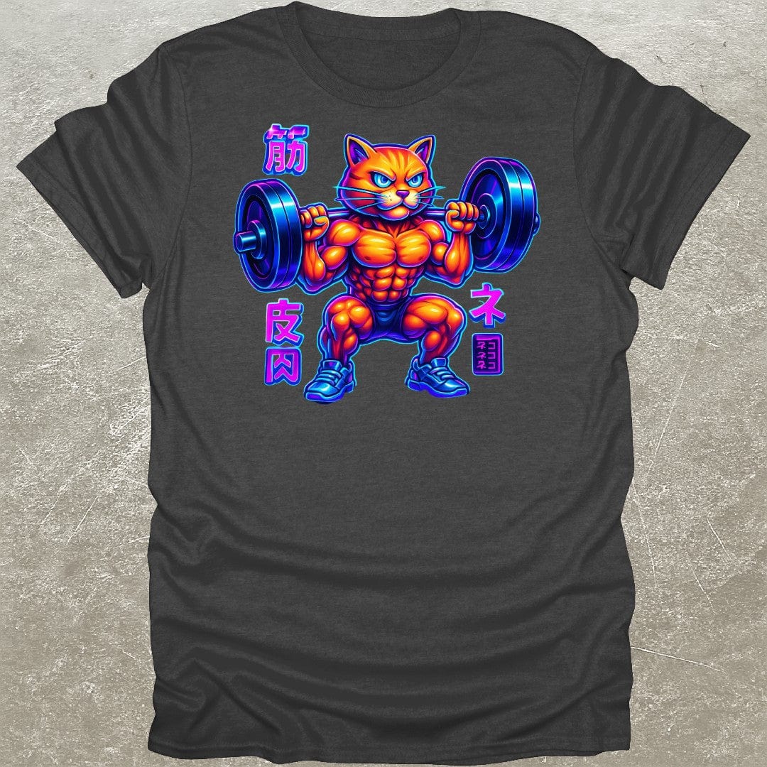 Japanese Cat Squat Y2K T-Shirt