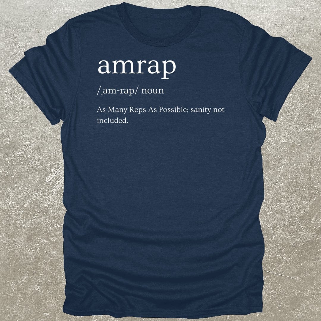 AMRAP Definition   T-Shirt
