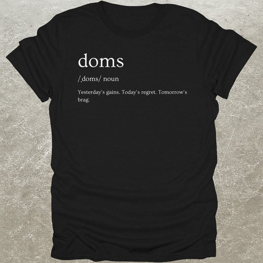 DOMS Definition T-Shirt