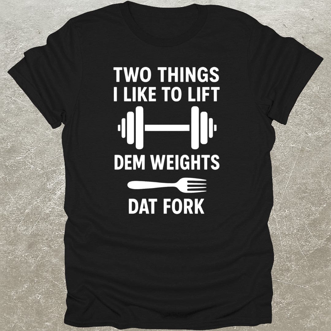 Weights & Fork T-Shirt