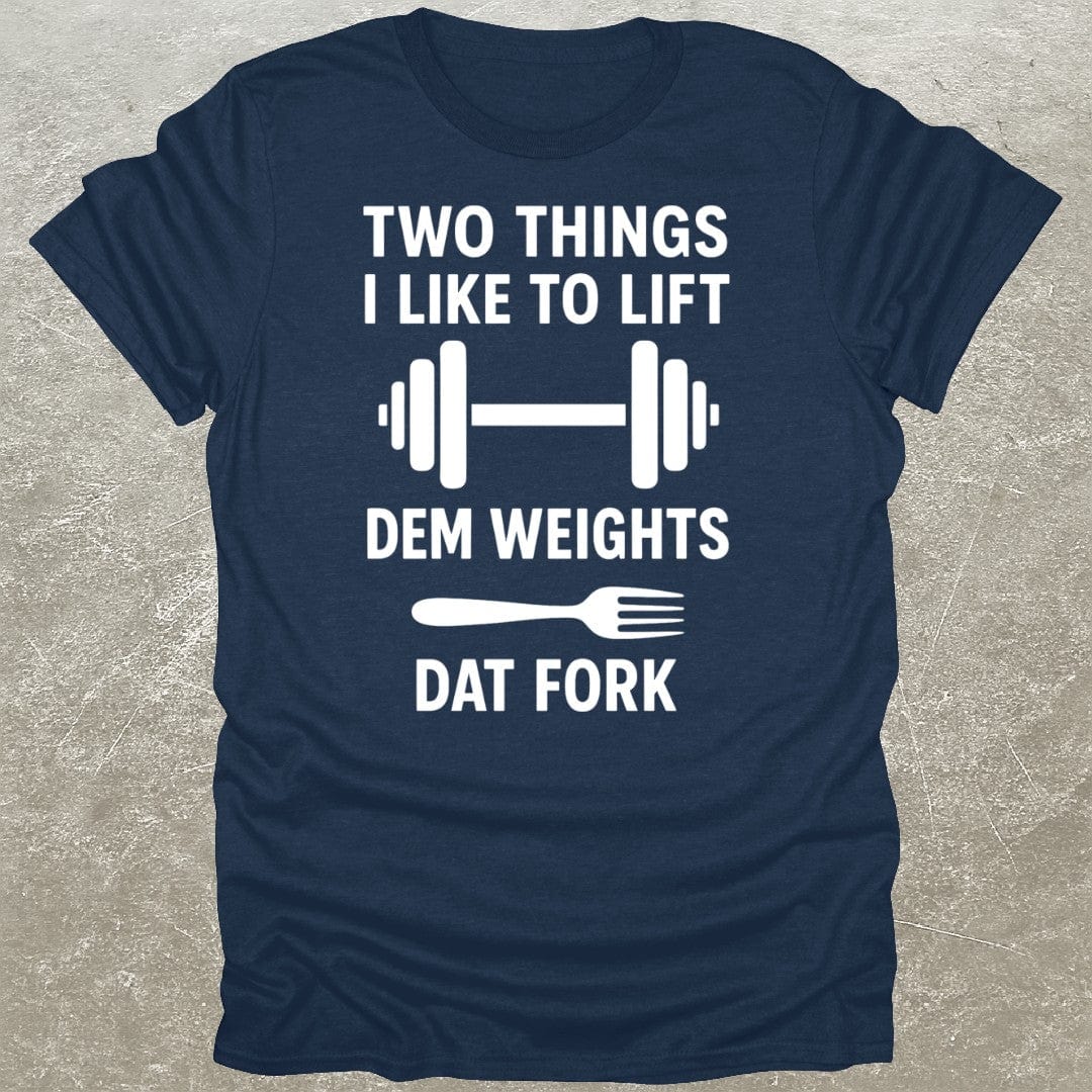 Weights & Fork T-Shirt