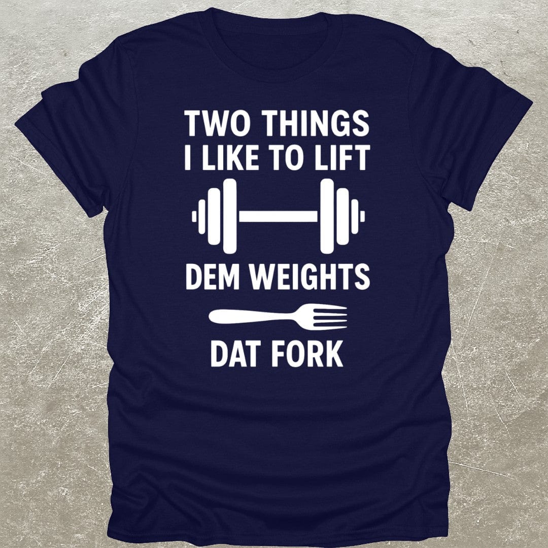 Weights & Fork T-Shirt