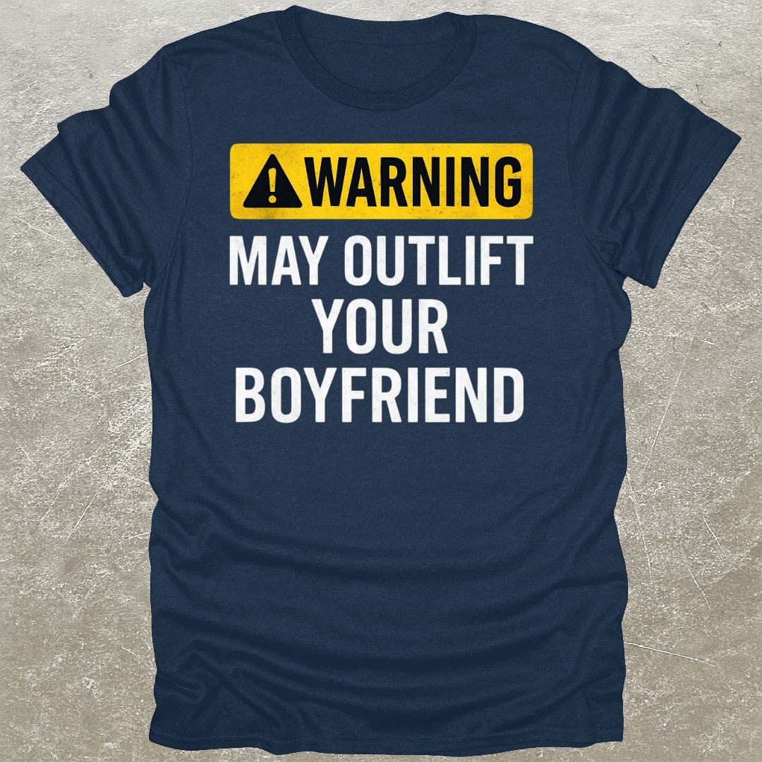 Warning Outlift Boyfriend T-Shirt