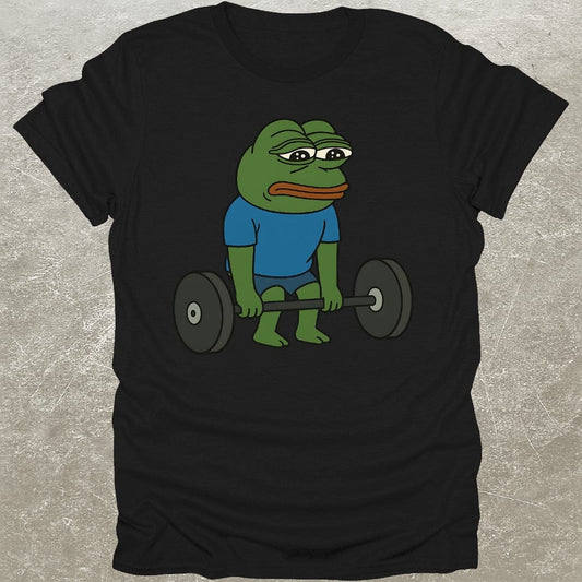 Sad Frog Deadlift T-Shirt