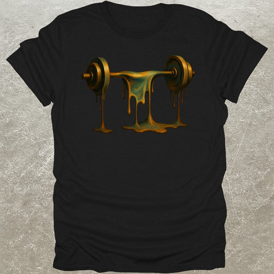 Melting Barbell T-Shirt