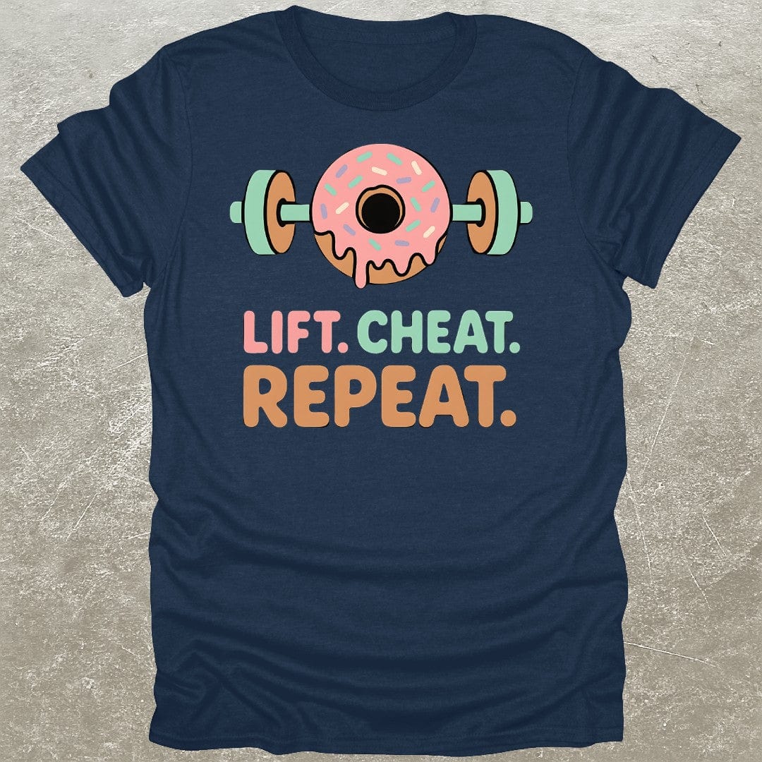 Lift Cheat Repeat T-Shirt