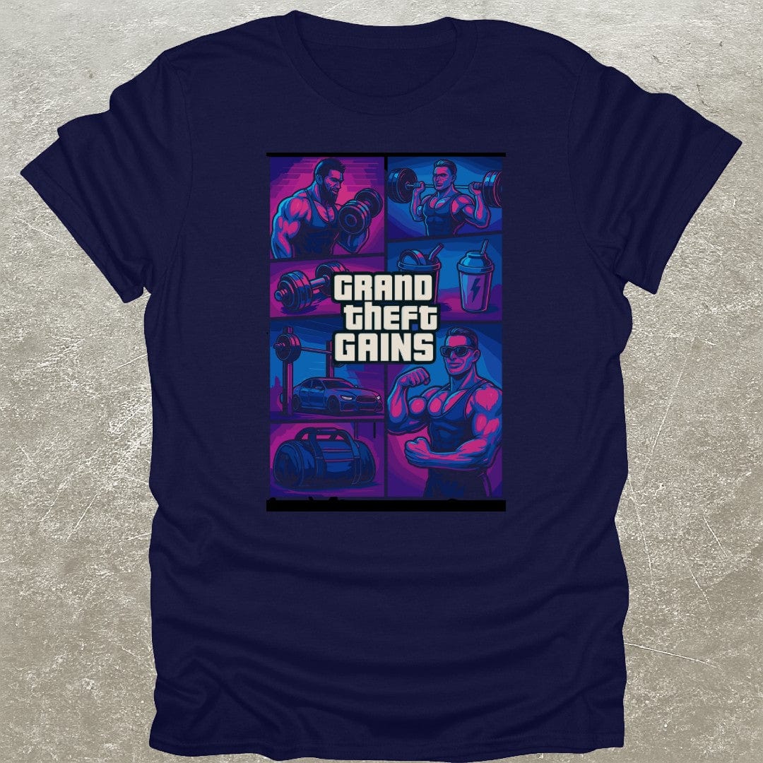 Grand Theft Gains T-Shirt