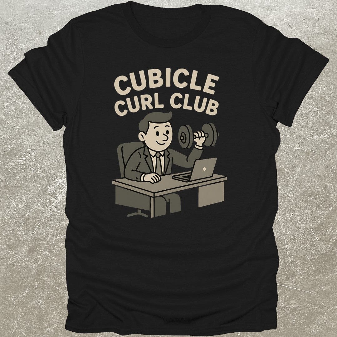Cubicle Curl Club T-Shirt