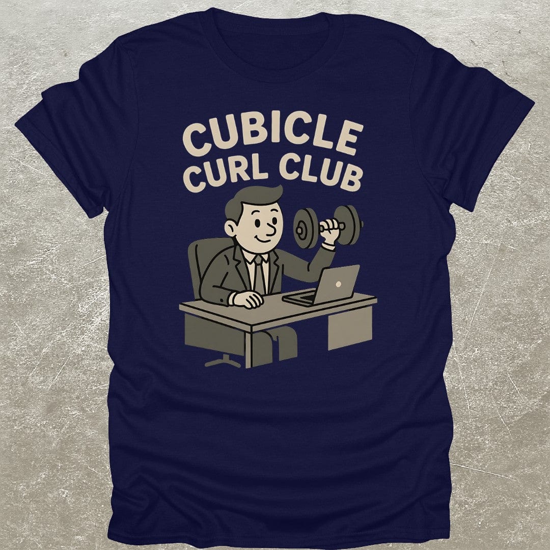 Cubicle Curl Club T-Shirt