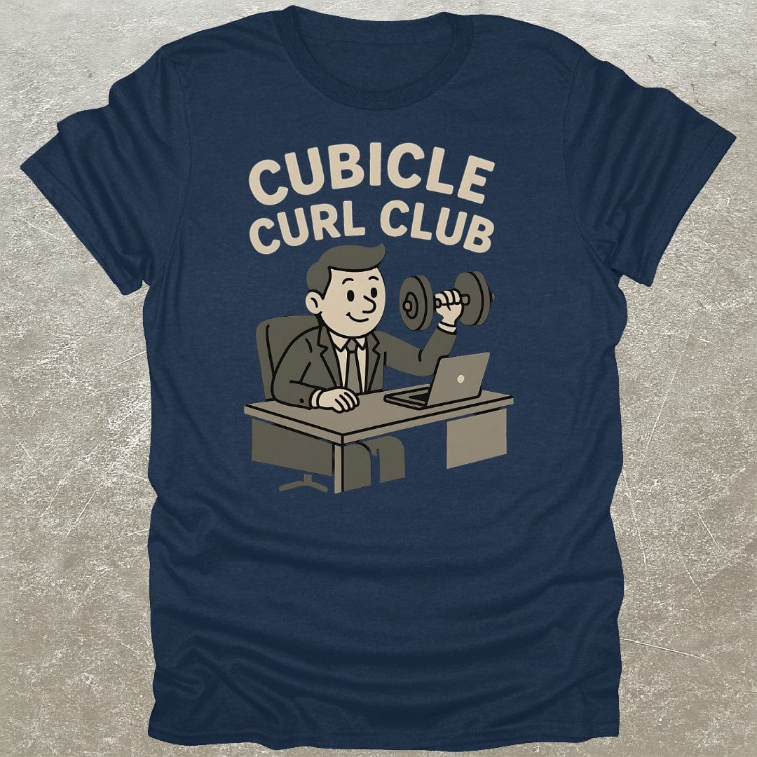 Cubicle Curl Club T-Shirt