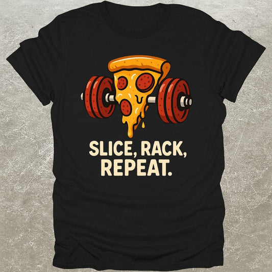 Slice Rack Repeat T-Shirt