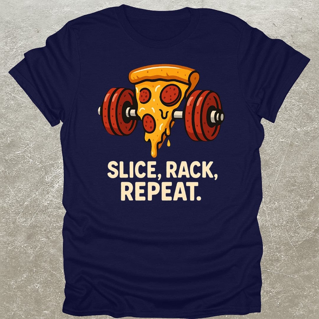 Slice Rack Repeat T-Shirt